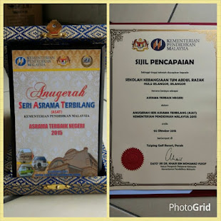 Anugerah Asrama Terbaik (Asli) Kebangsaan 2015