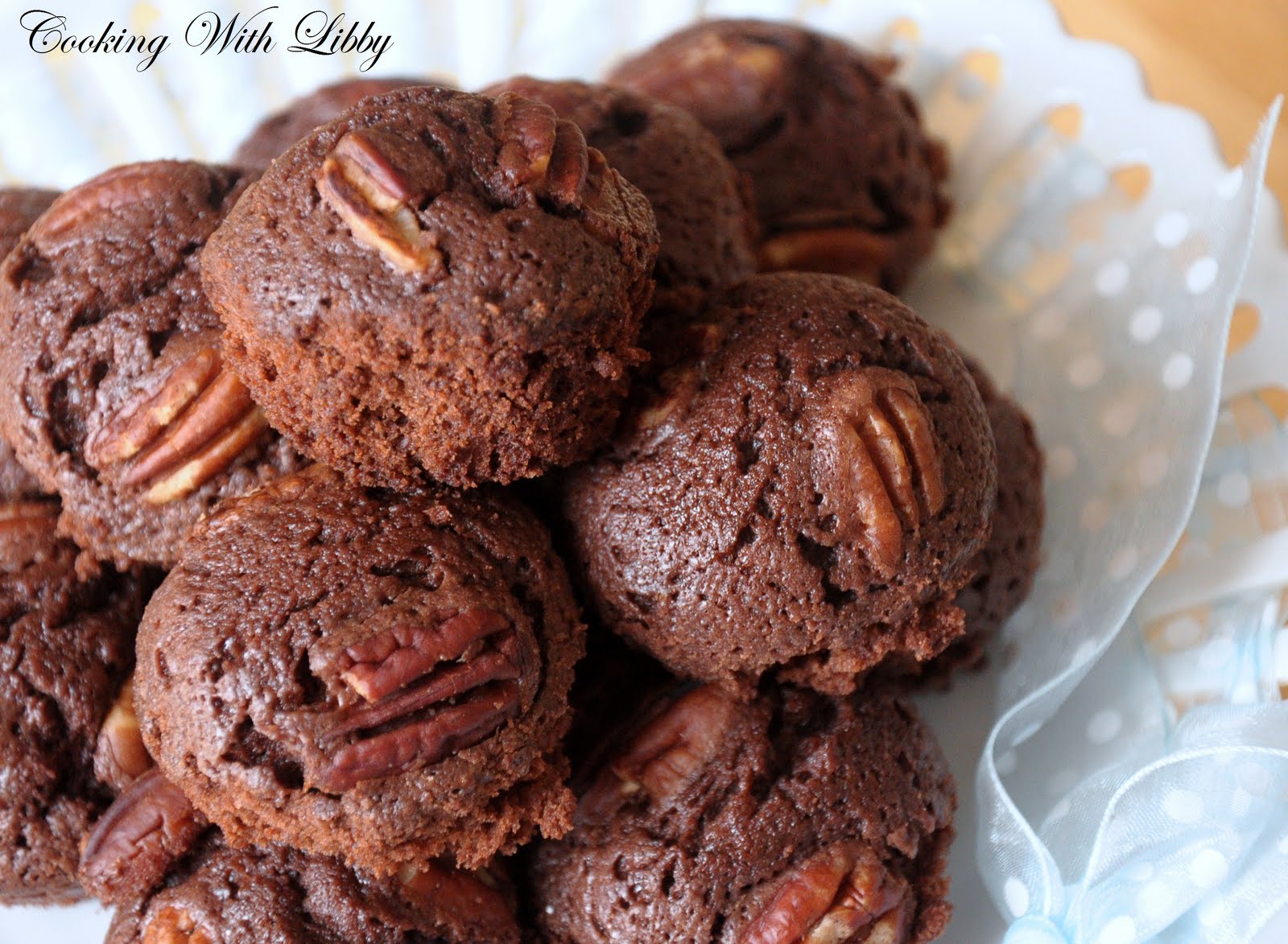 Brownie Pecan Pie and MiniBites Cooking With Libby