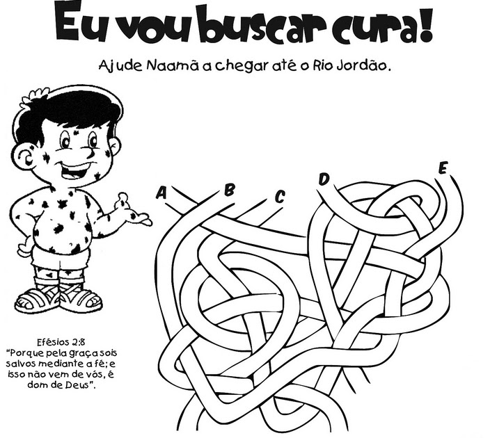 ♥ Ministério com Crianças ♥: Naamã