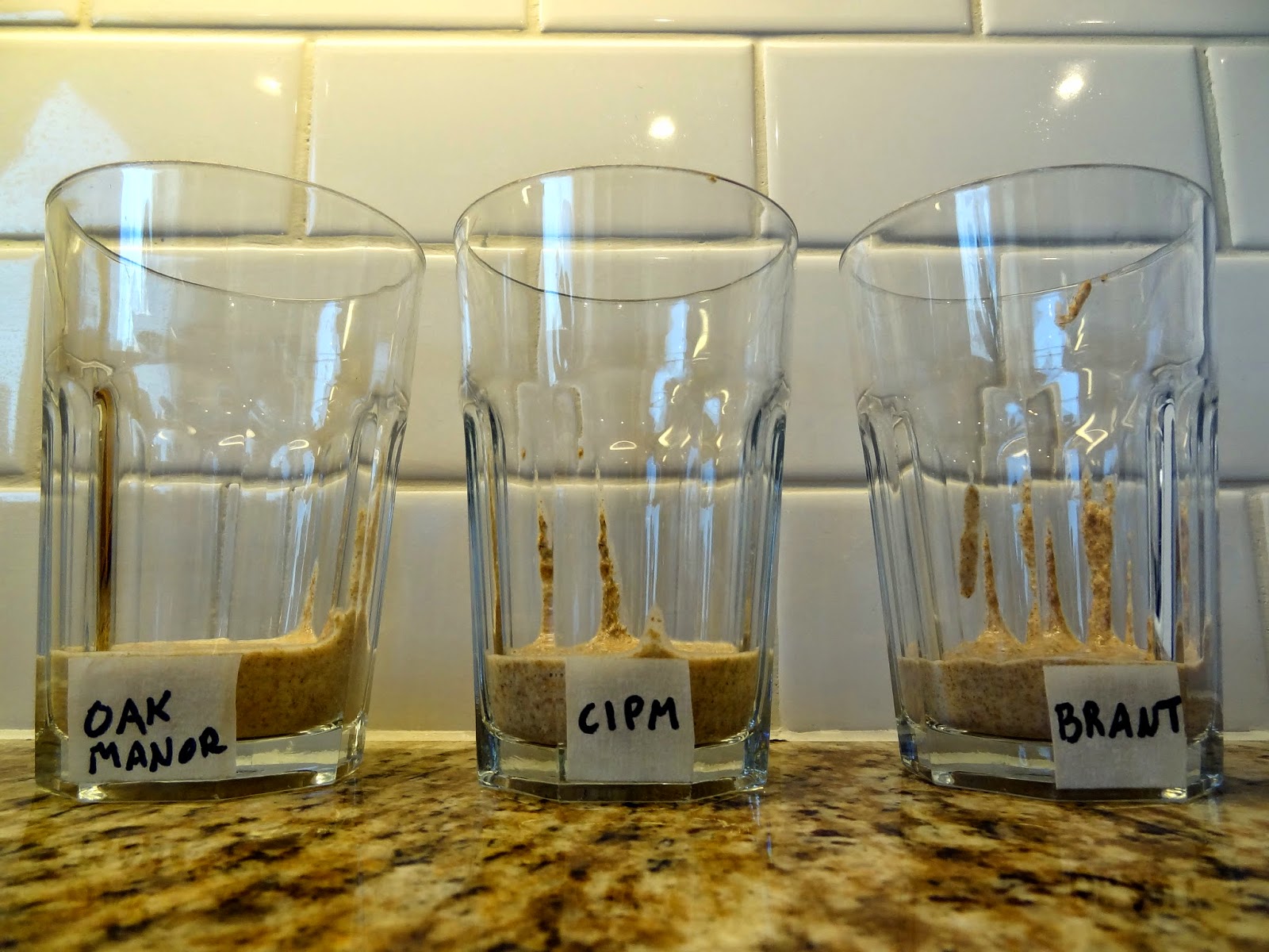 The Food Method Testing Three Organic Rye Flours Available In