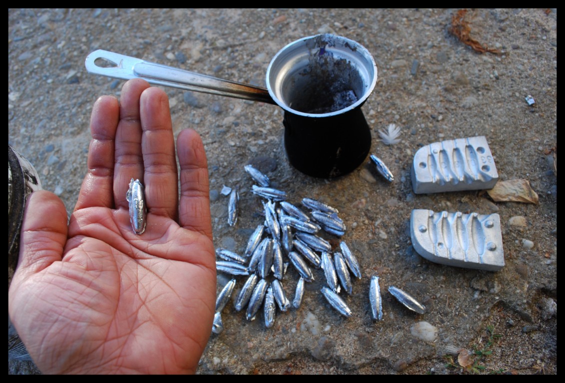 Une vie Bo-Vinh: Fabriquer des plombs de pêche