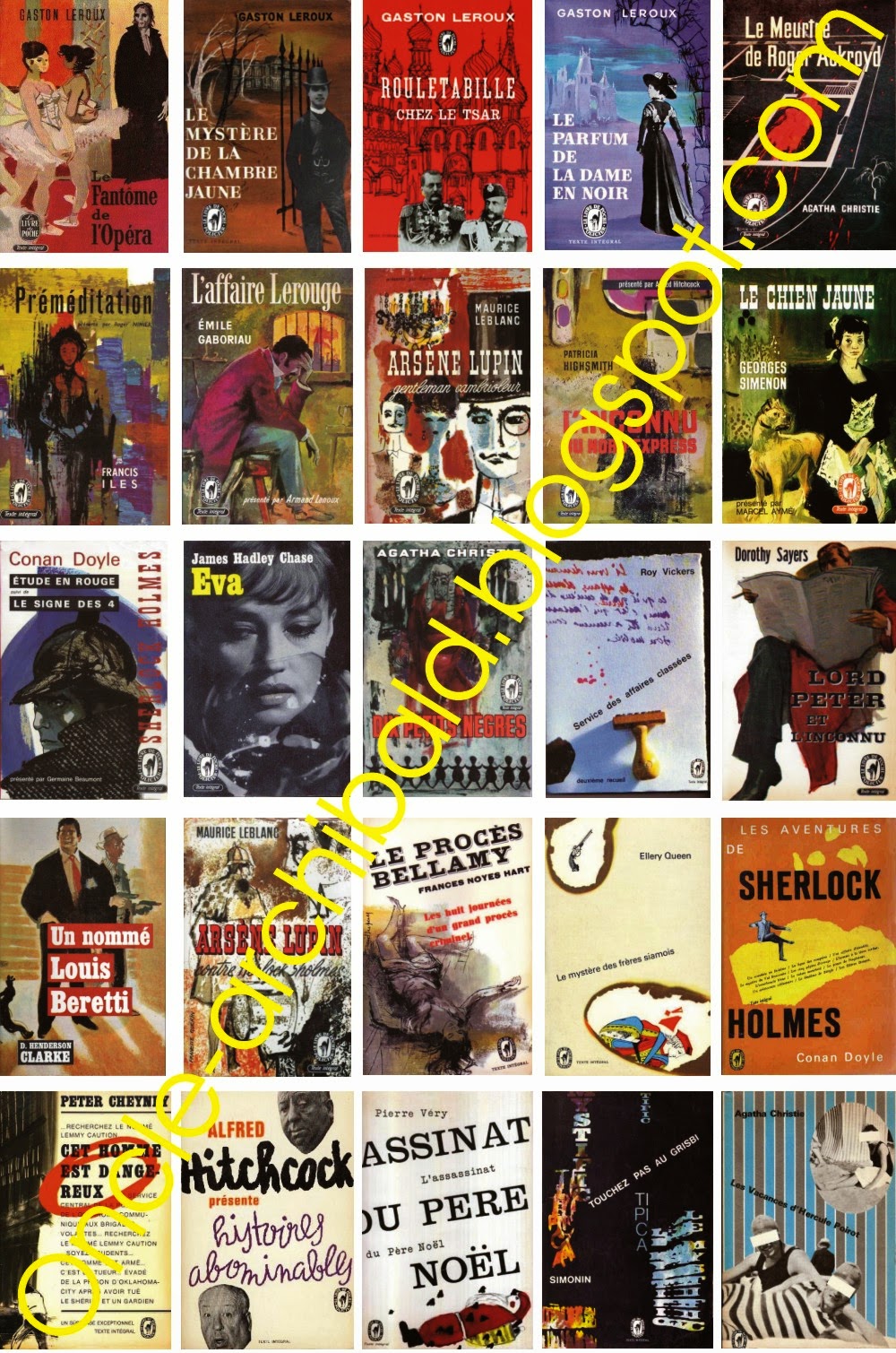 La Bibliotheque D Oncle Archibald Le Livre De Poche Policier