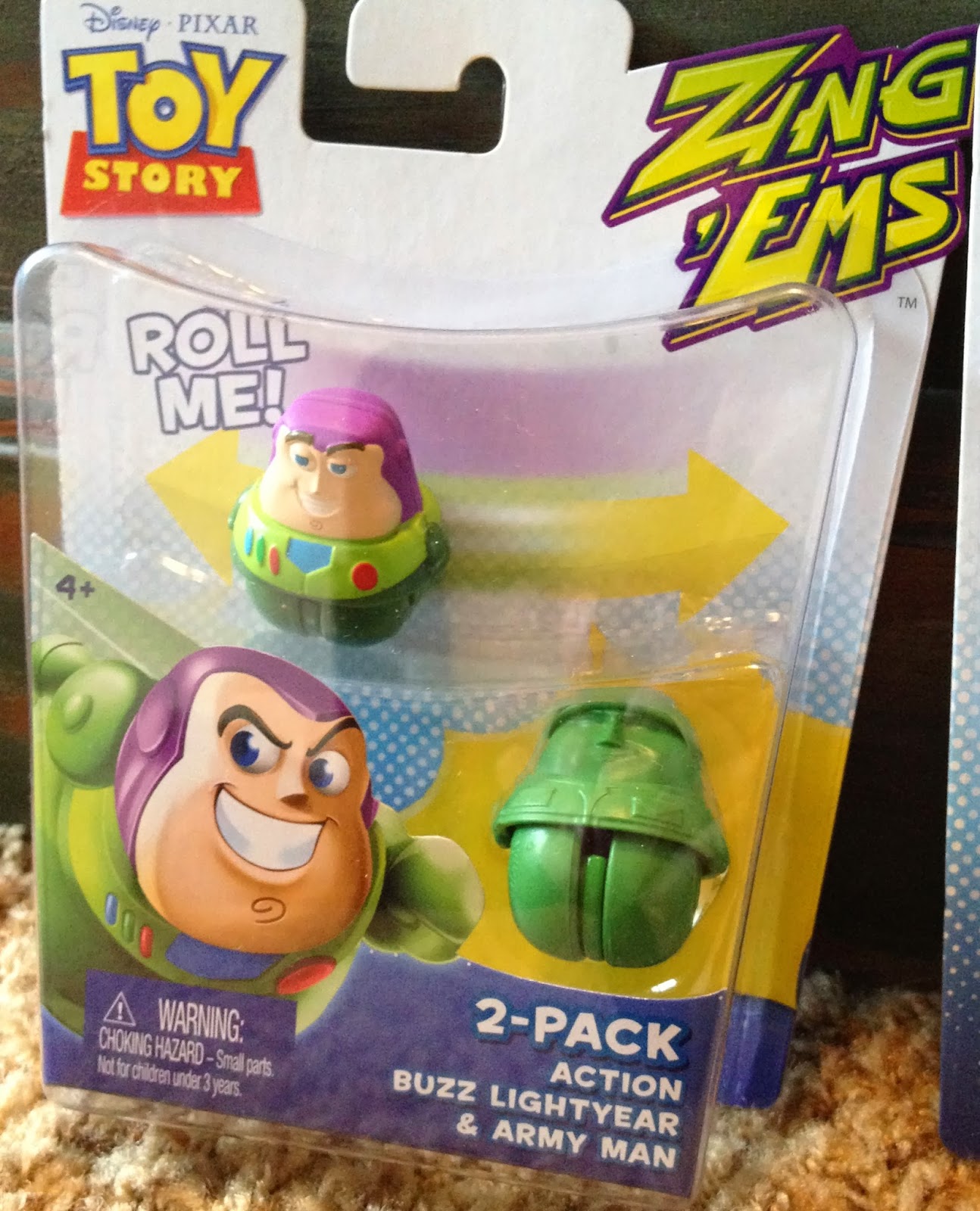 Dan the Pixar Fan Toy Story 1 2 & 3 Zing Ems Wave 2