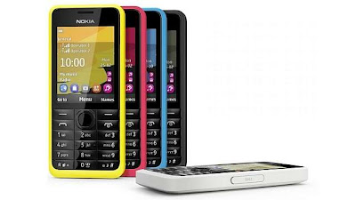 Nokia 301 with 3G available in India for Rs.5099.00 and above on online portals