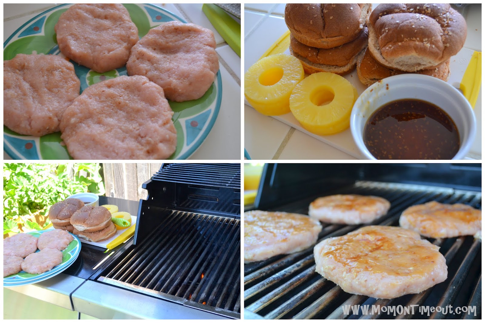 Teriyaki Pineapple Turkey Burgers Mom On Timeout