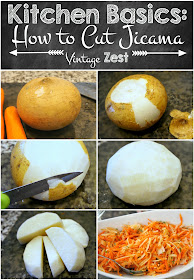 Kitchen Basics - How to Pick and Prep Produce - Tropical Fruit Edition (Papaya, Jicama, Pineapple & Mango) on Diane's Vintage Zest! #shop #fruit #tips