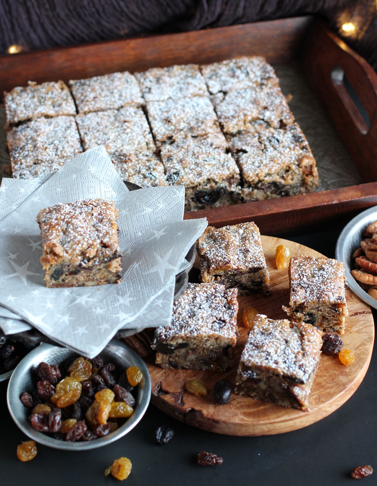 Arctic Garden Studio Fruitcake Bars (Luscious Cherry Brandy Bars)