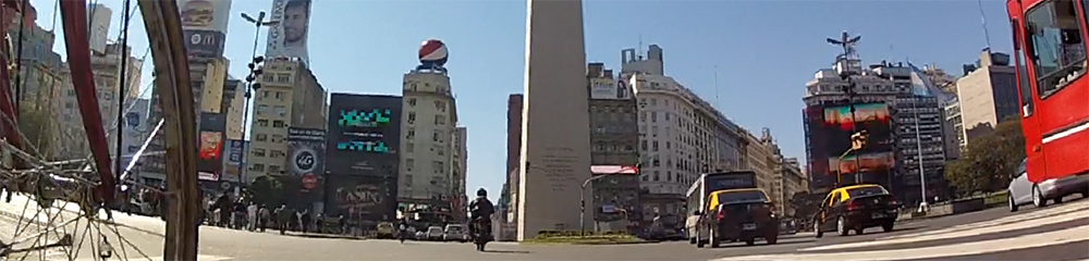 Traffic und Fahrrad fahren in Bs As, Video, Links und wie du die Strassen von Buenos Aires bewältigst