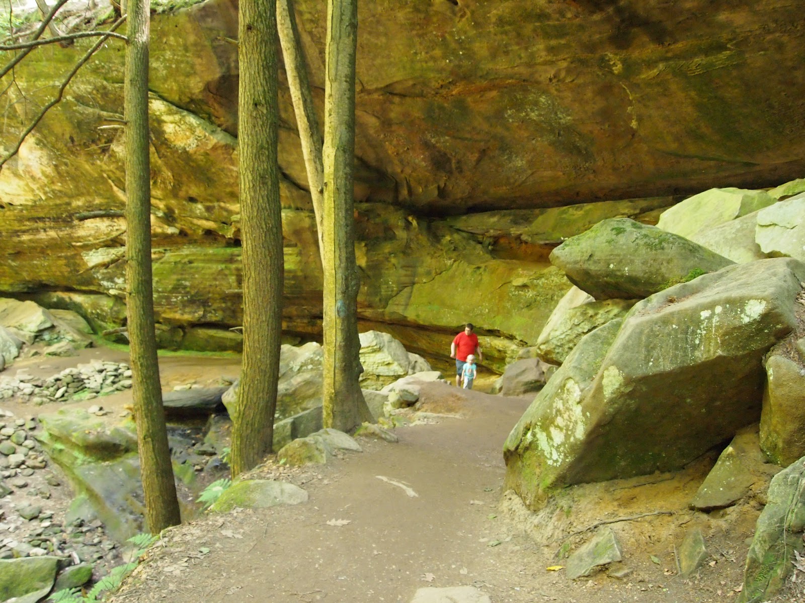 Tent Camping Ninjas Hocking Hills State Park TRAILS AND NATURE