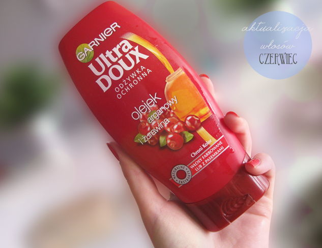 garnier ultra doux olejek arganowy i żurawina