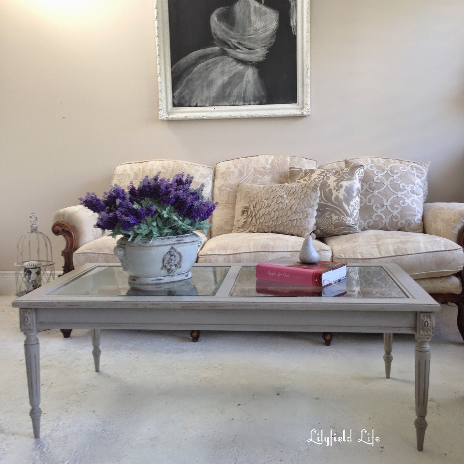 Lilyfield Life Dark wax, Adding Patina to a french style coffee table