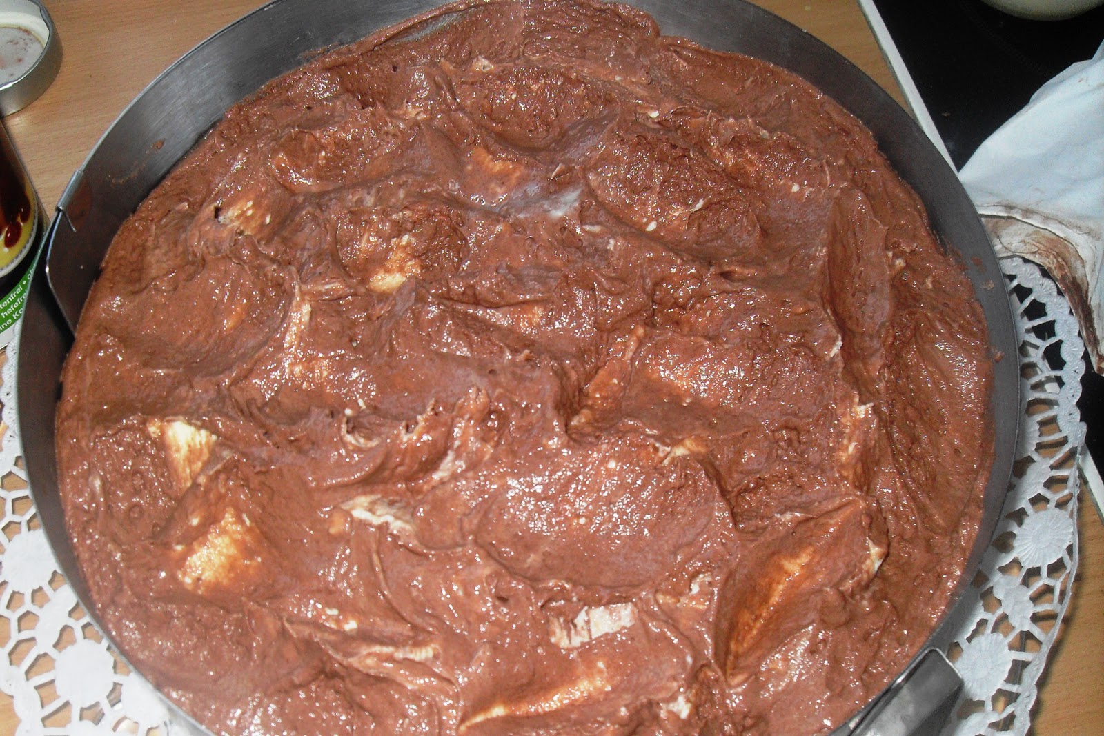 Sanna´s Hexenküche: Vanille-Schokomousse Torte (Dr. Hall Kochwettbewerb)