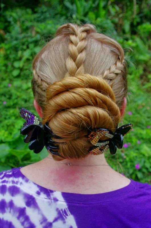 Braids Hairstyles For Super Long Hair Mohawk French Braid