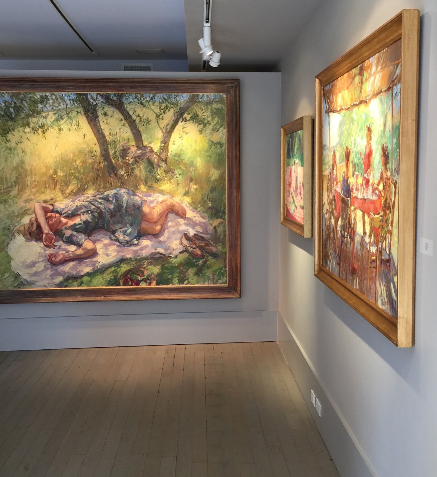 Painting the Hamptons Ben Fenske at Grenning Gallery