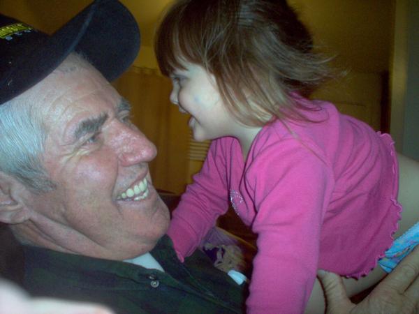 Grandpa and a Tiny Makayla
