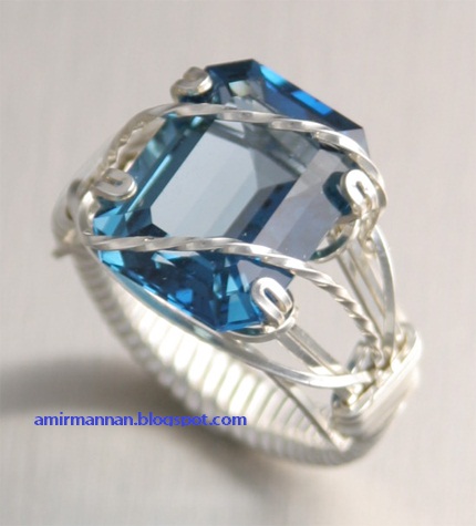 Giaint Blue Topaz Ring Giaint Blue Topaz Ring