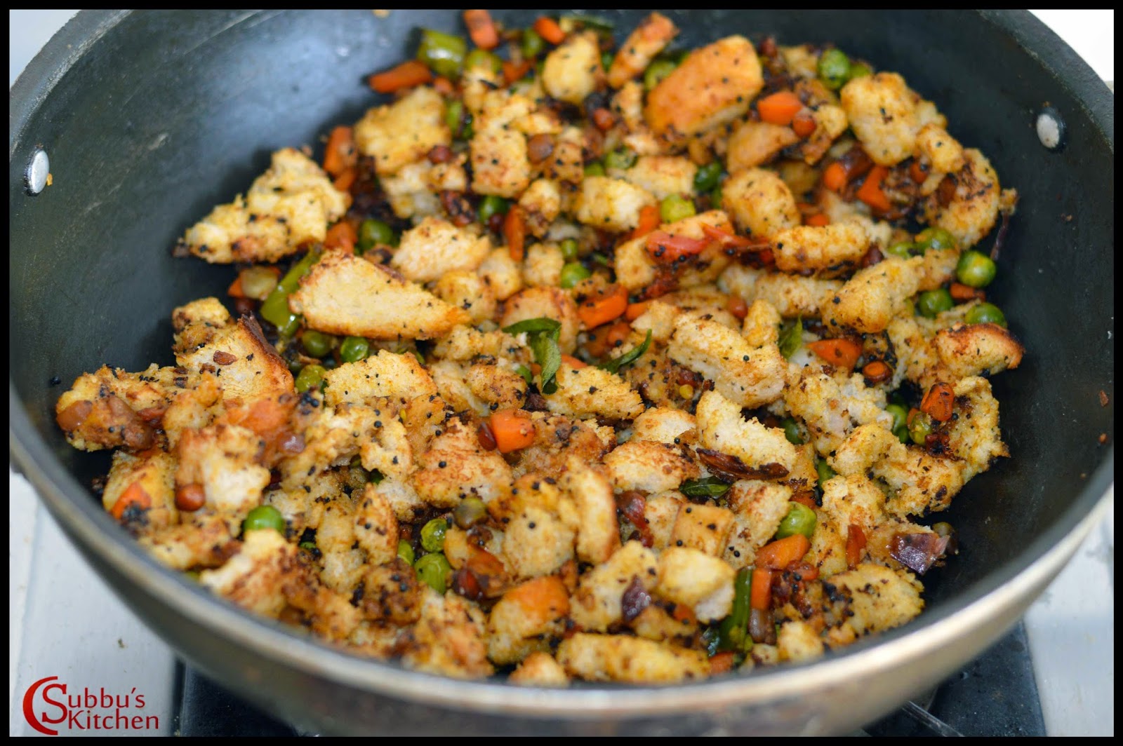 Bread Upma Subbus Kitchen