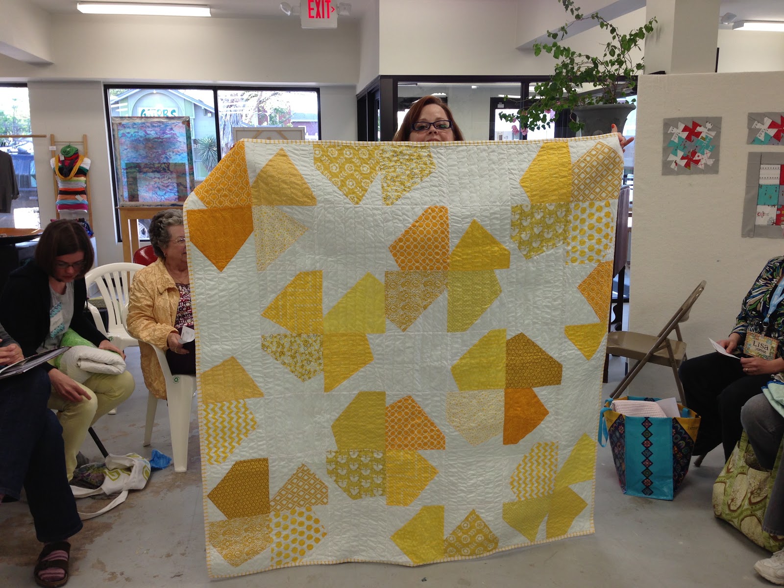 Fort Worth Modern Quilt Guild Wonky Paint Chip Challenge