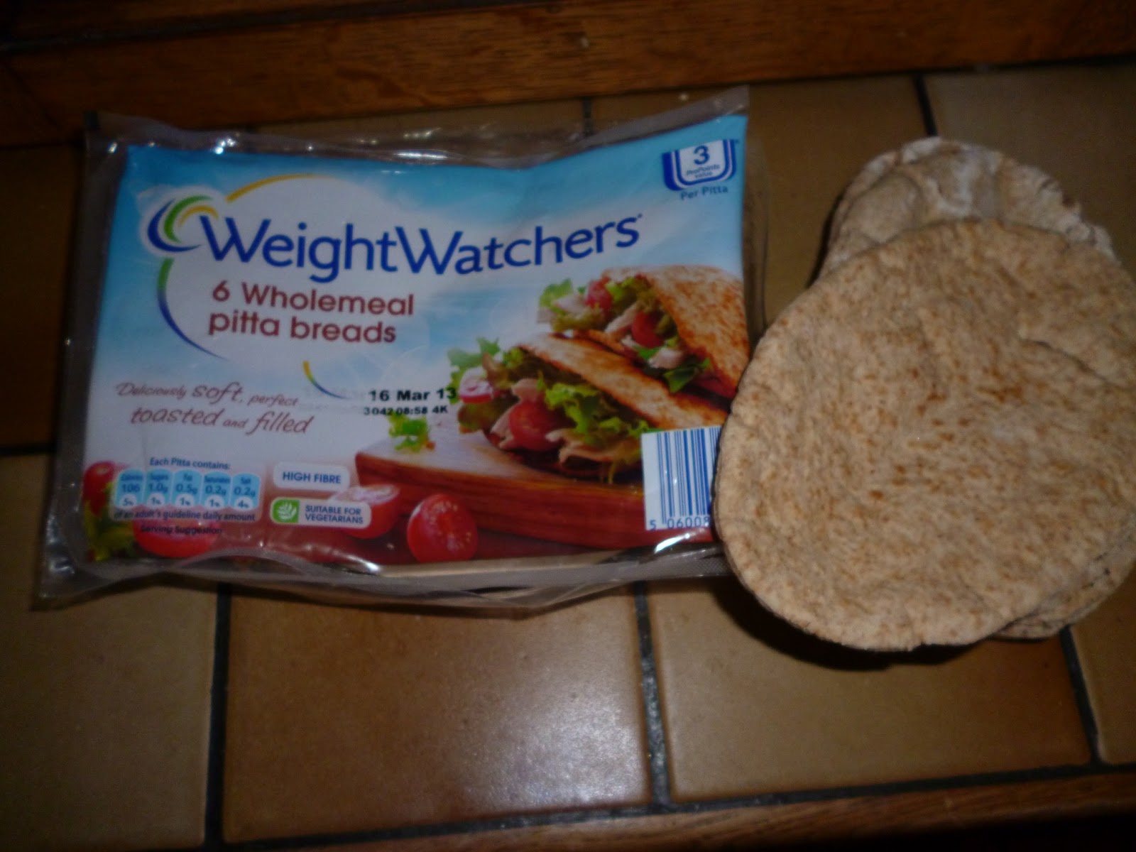 Madhouse Family Reviews WeightWatchers Wholemeal Pitta Bread review