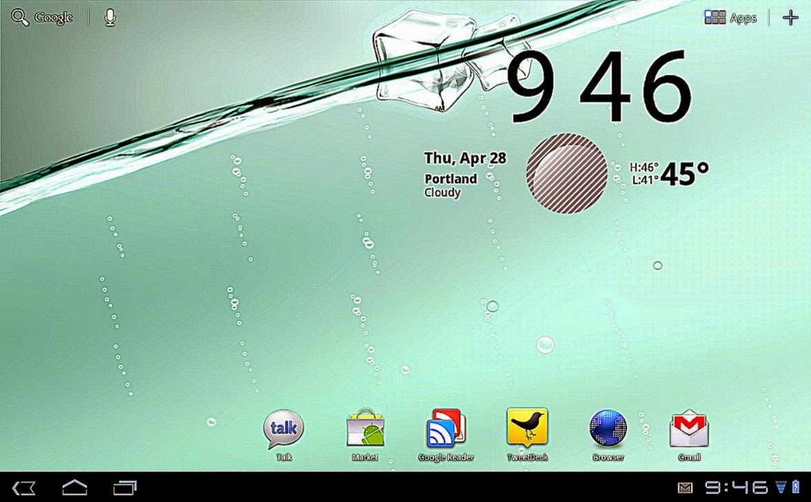 My Water Live Wallpaper Pulled from Transformer Ported to My Water Live Wallpaper Pulled from Transformer Ported to