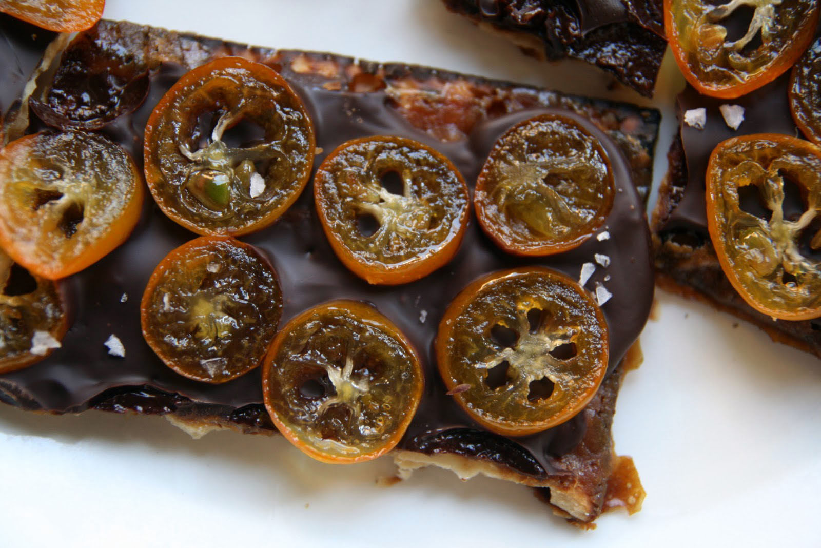 Matzo Crunch with Candied Kumquats Recipe mostly foodstuffs