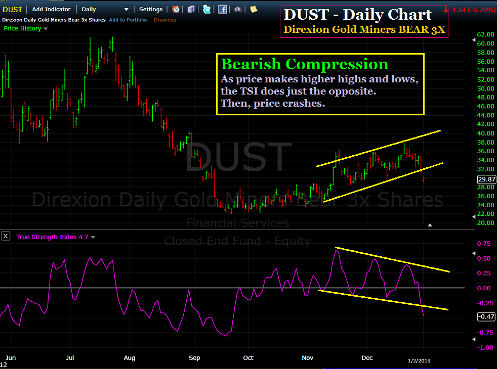 The TSI Trader. How to trade the stock market using the True Strength Index