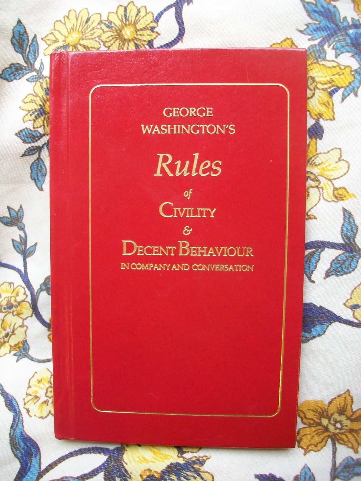 Perfectly Polished Washington's Rules