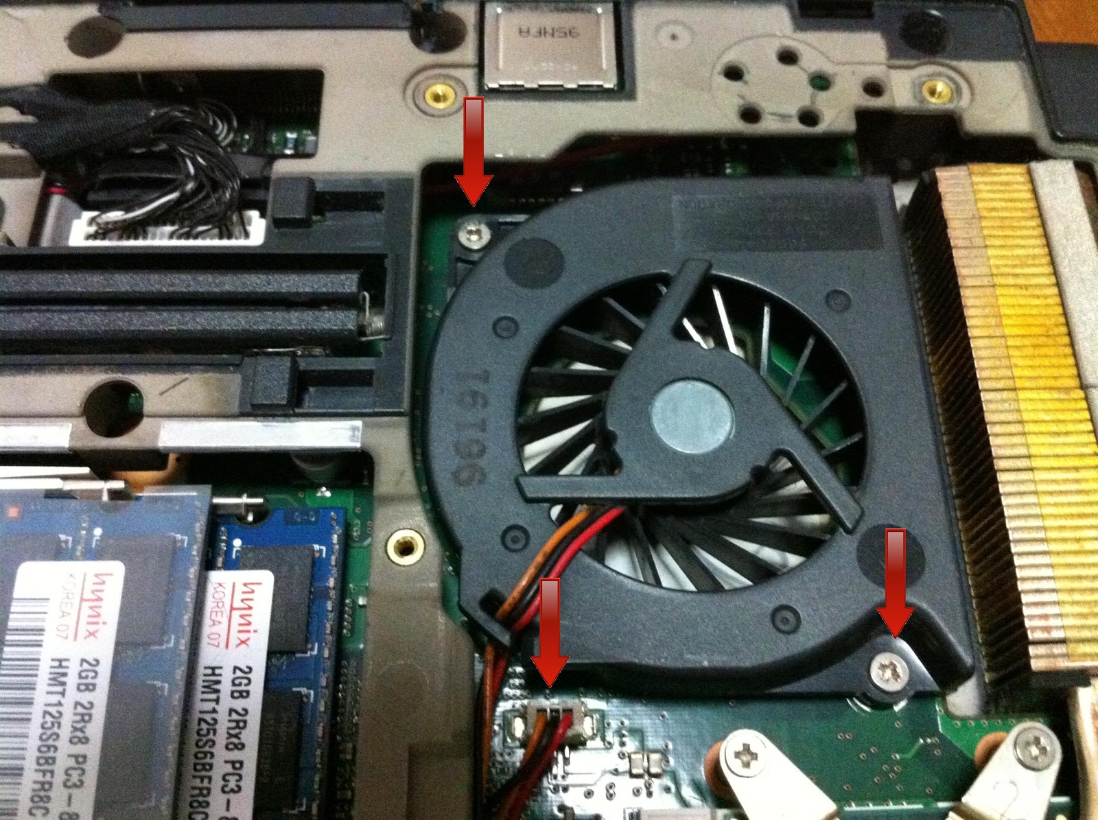 fenderTech Noisy laptop CPU fan