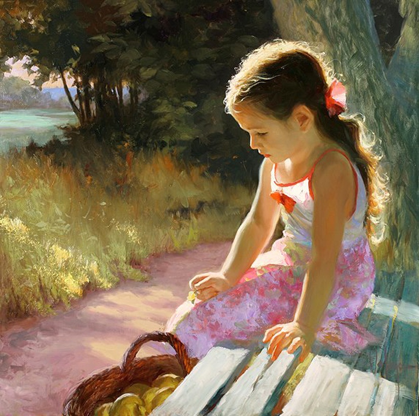 TAKE ART VLADIMIR VOLEGOV Beautiful Children Paintings