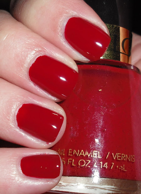 imperfectly painted revlon raven