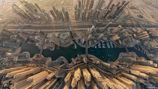 dubai picture from top