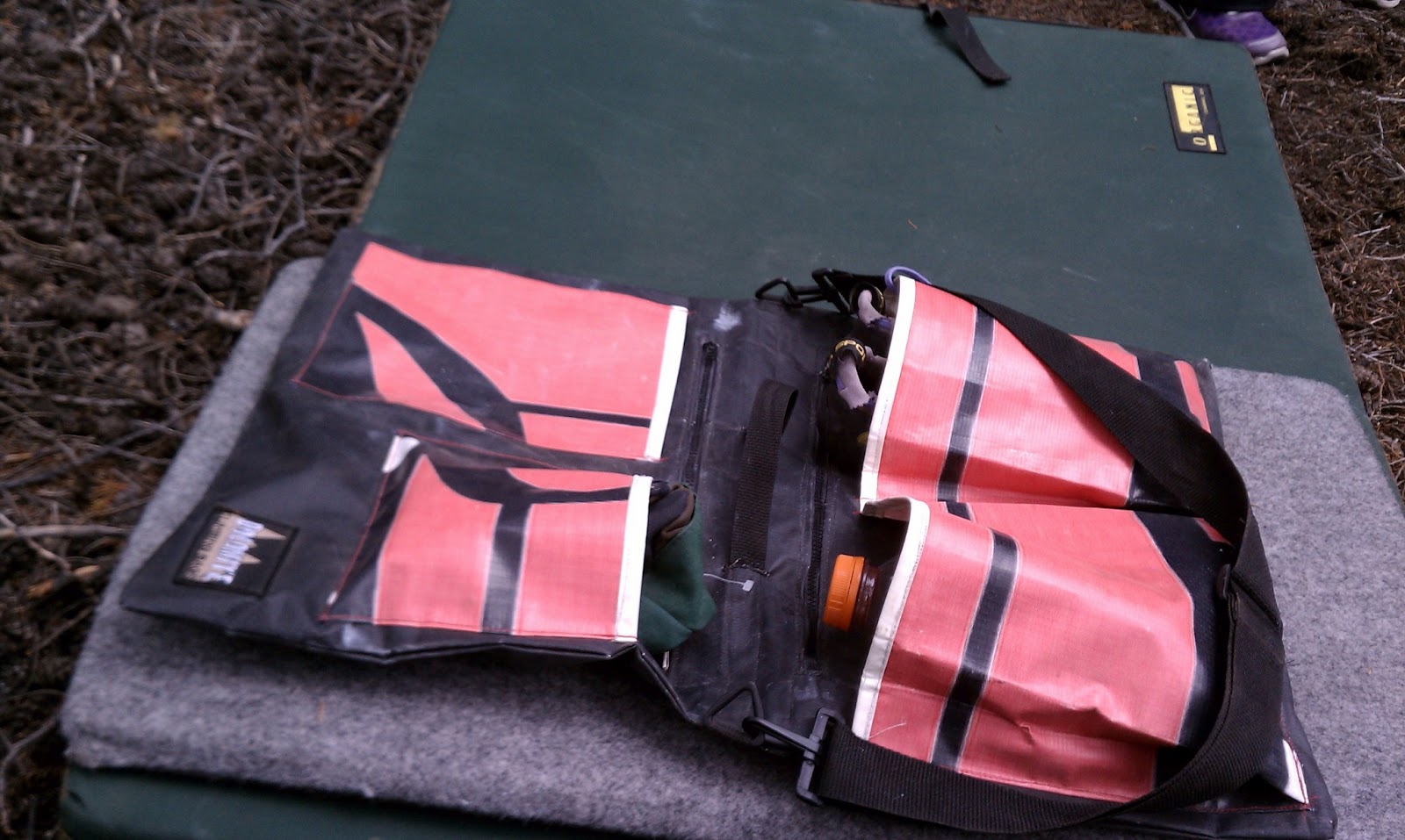 Bouldering the Backwaters Montana Bouldering Dolomite Climbing Bags