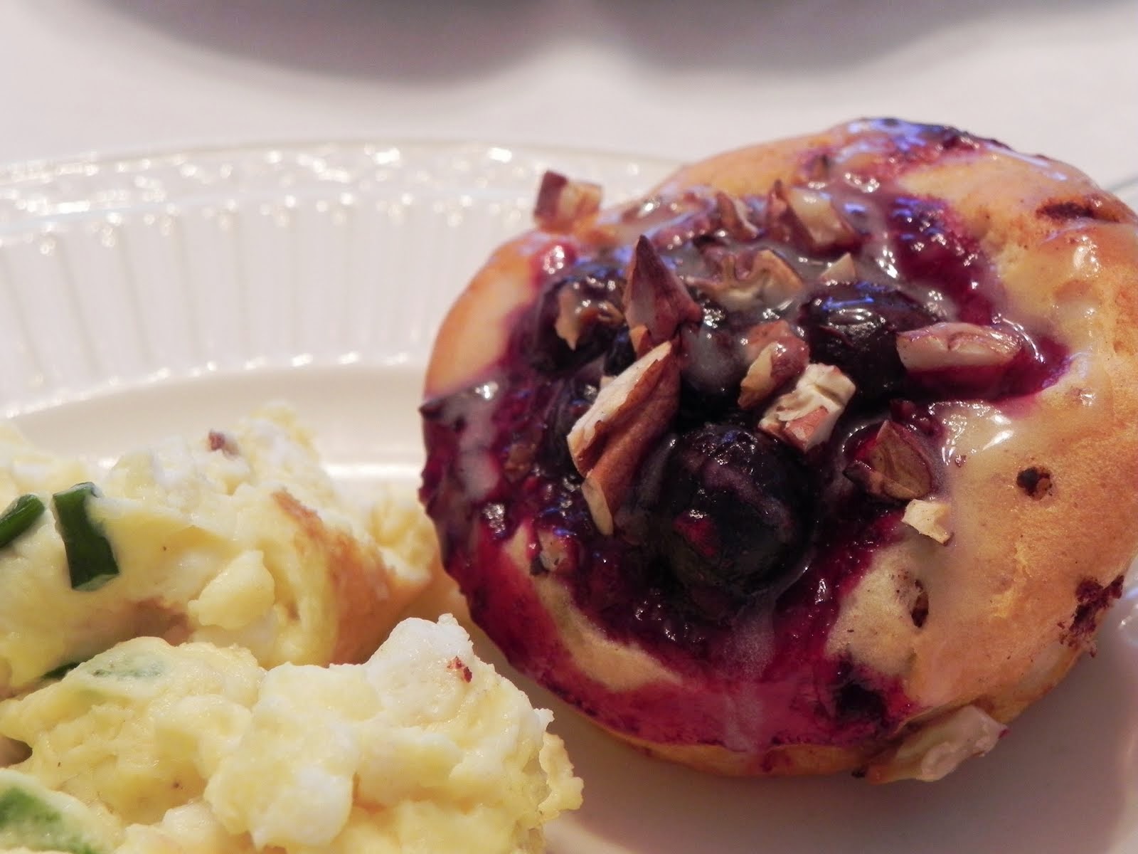 Gift of Simplicity Blueberry Breakfast Rolls