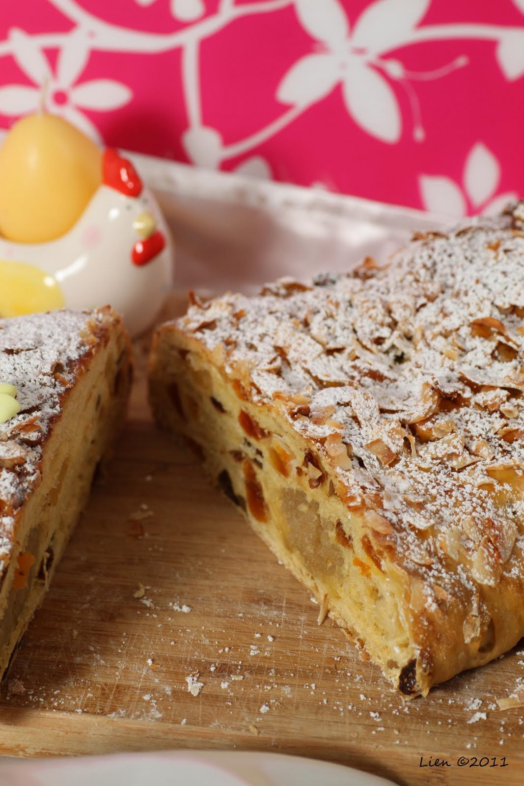 Notitie van Lien Easter stollen