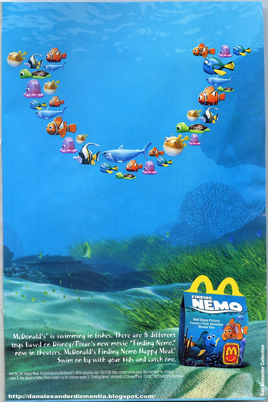 finding nemo mcdonalds