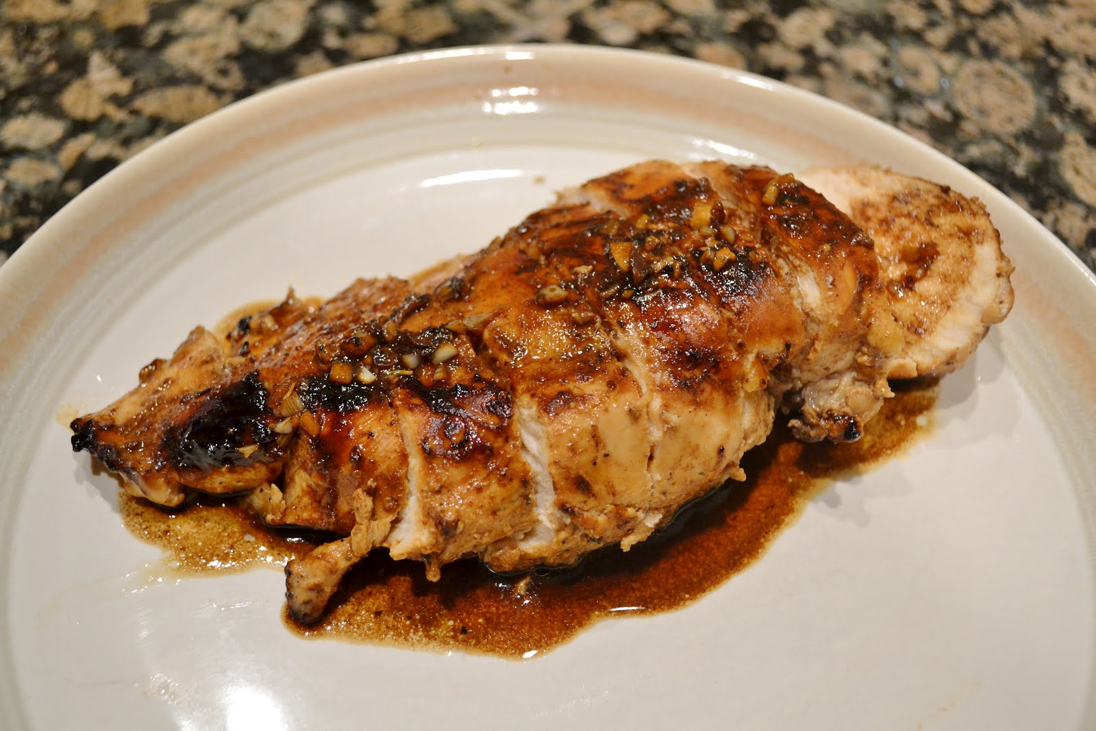Miranda's Recipes Honey Garlic Balsamic Chicken