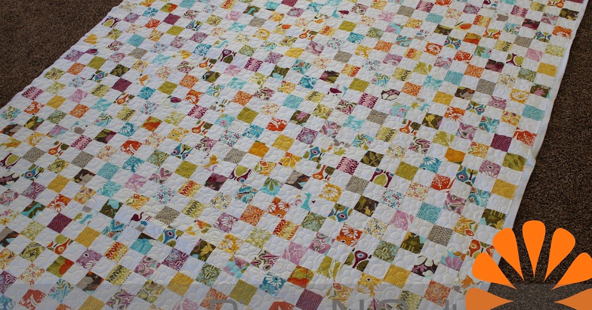 Piece N Quilt Postage Stamp Quilt