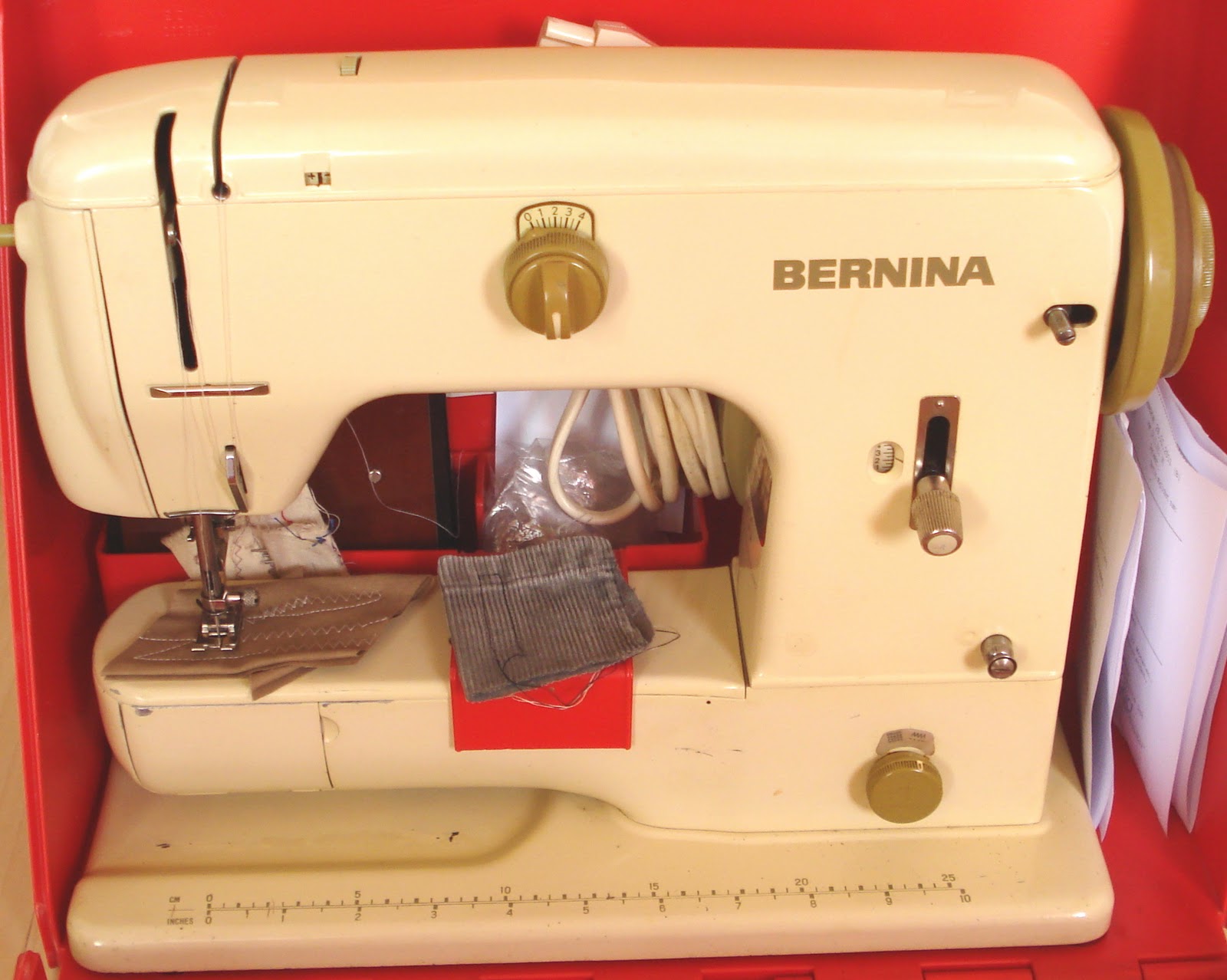 Life's Jewels on String My Sewing Machine Vintage Bernina 700