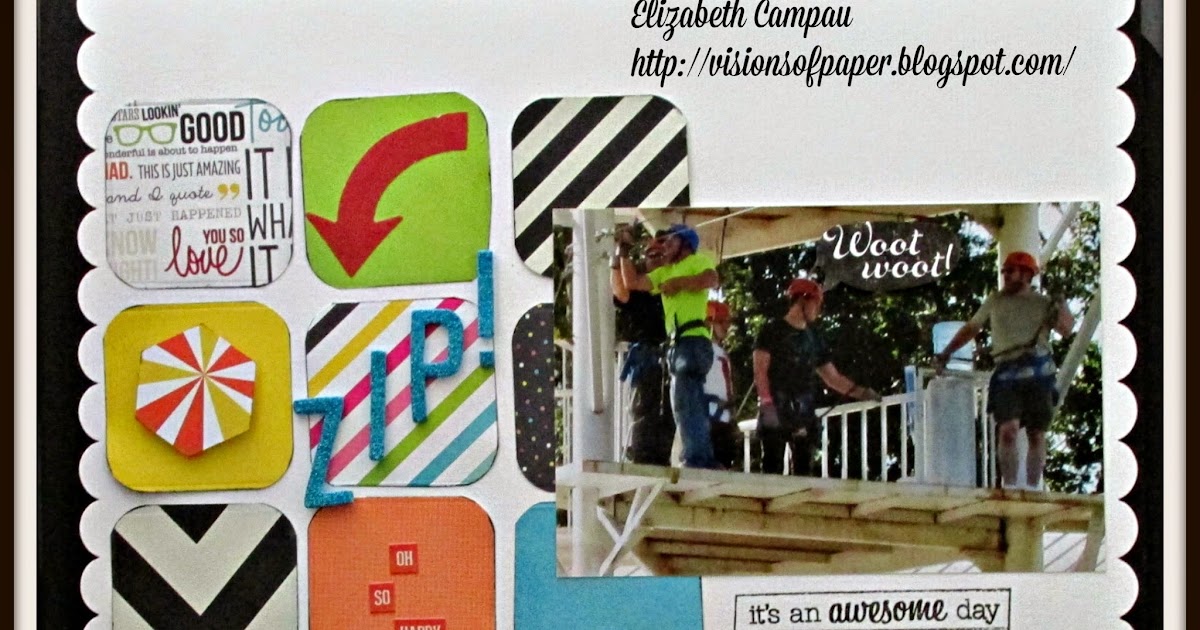 Visions of Paper Zip! A Zipline Layout