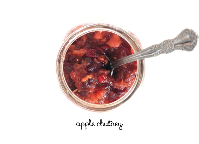 Jenessa's Dinners Hasselback Sweet Potatoes with Apple Chutney