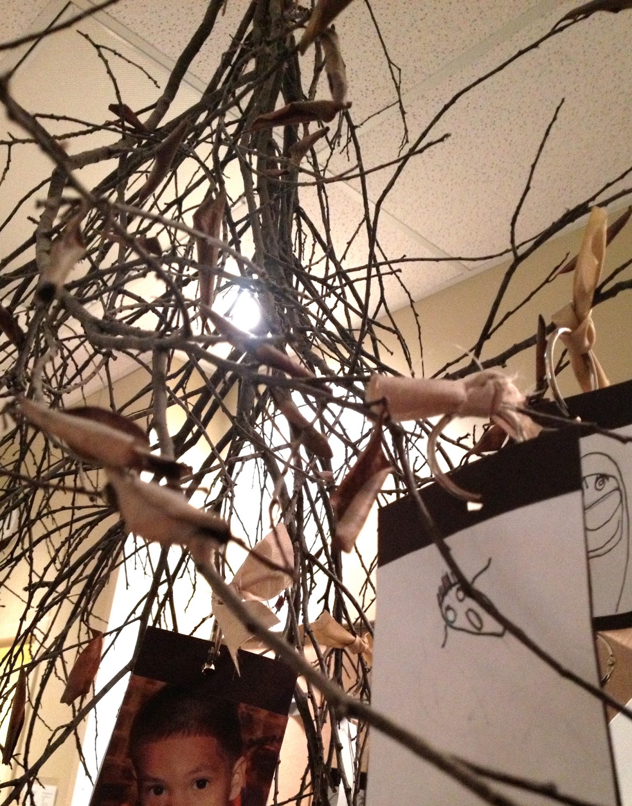 Reggio Inspired Hanging Art Fairy Dust Teaching