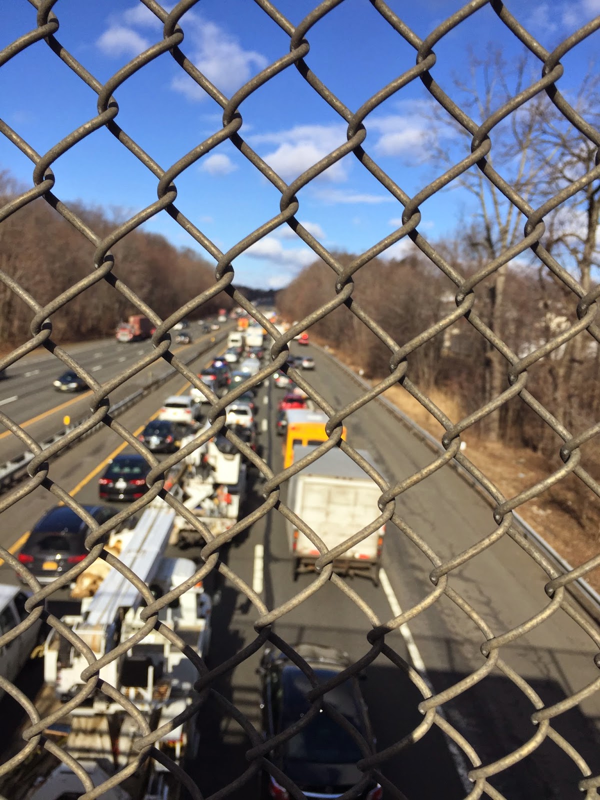 New York Buff Media NYS Thruway Shut Down For Hours After Fuel Spill