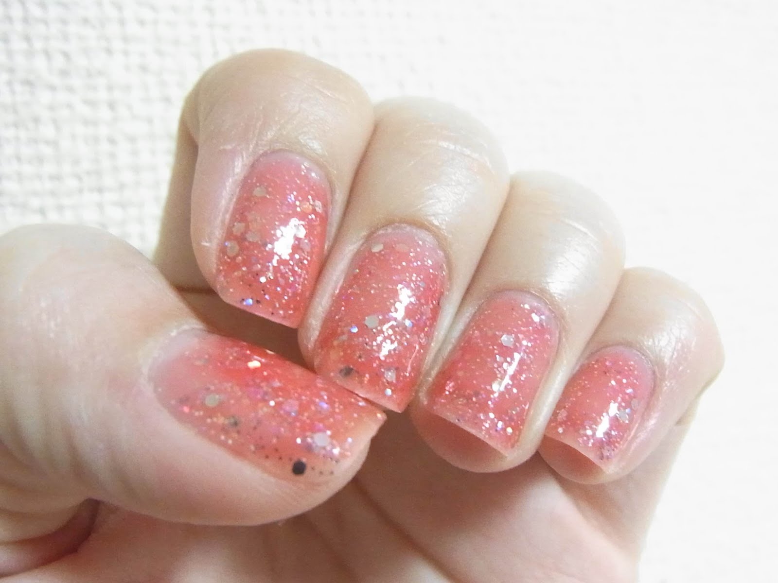 080 はがせるマニキュアラメ ストロベリーソーダ つめいろ記録