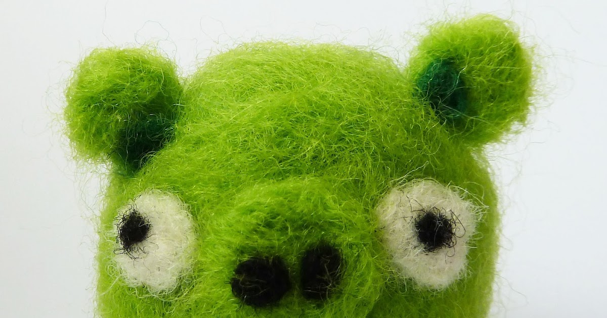 Always Autumn Tutorial Needle Felted Bad Piggies