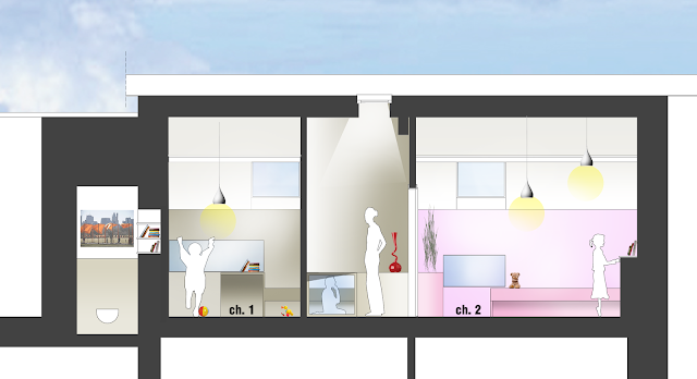 Comble enfants chambres d'enfants dans comble