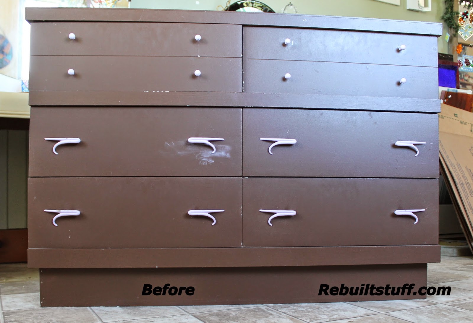 Rebuiltstuff Union Jack Dresser
