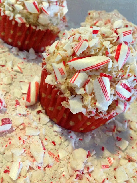 Peppermint Crunch Cupcakes