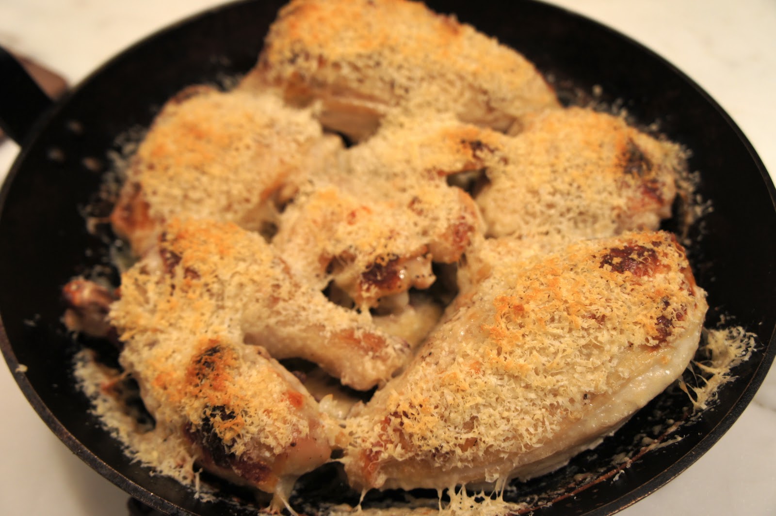 Roasted Buttermilk Chicken with Parmesan
