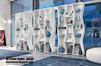 Creative bookshelves and modern modular designs ideas
