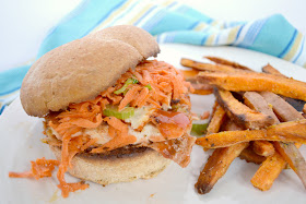 K&K Test Kitchen: Buffalo Chicken Sandwiches with Carrot ...